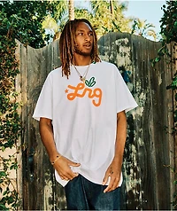 LRG x Carrots Script White T-Shirt