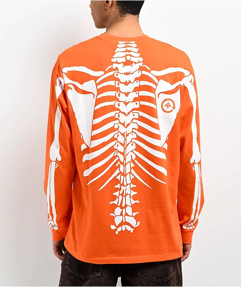 LRG x Carrots Serious Orange Long Sleeve T-Shirt