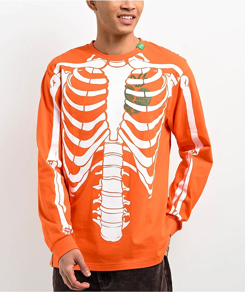 LRG x Carrots Serious Orange Long Sleeve T-Shirt