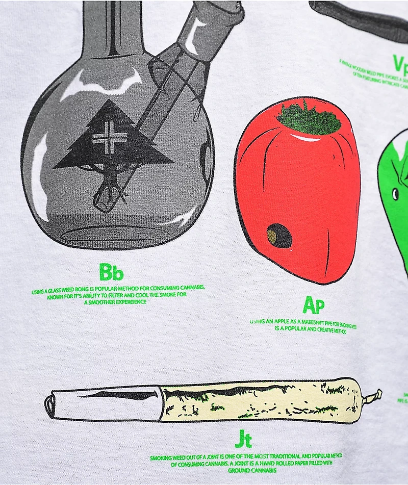 LRG x Push Trees The Knowledge White T-Shirt