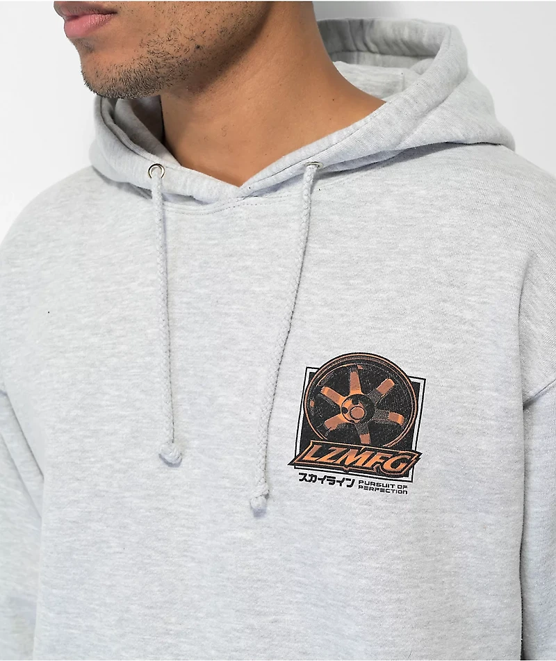 LZMFG Midnight Grey Hoodie