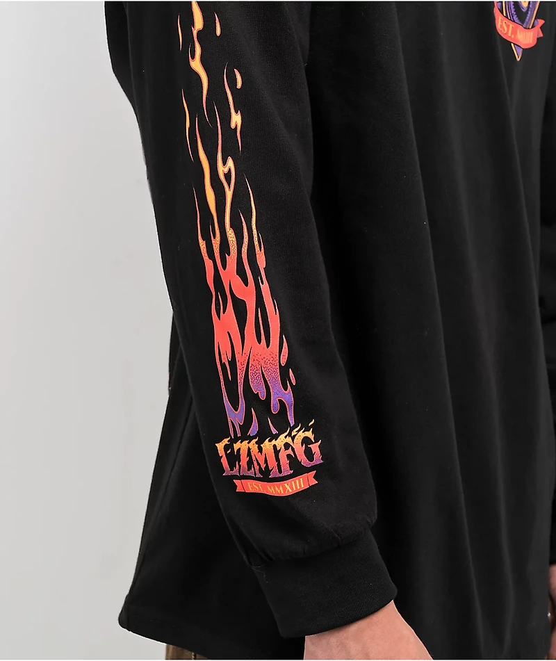 LZMFG Sacred Black Long Sleeve T-Shirt