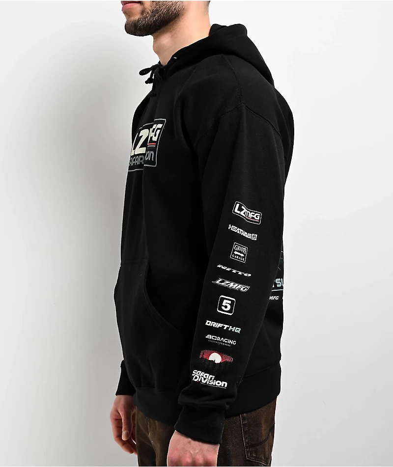 LZMFG Safari Division Black Hoodie