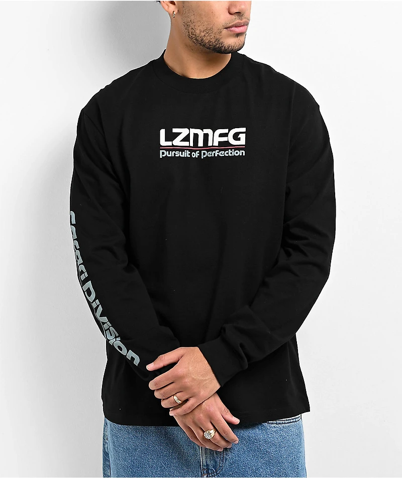 LZMFG Safari Division Black Long Sleeve T-Shirt