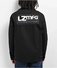 LZMFG Safari Division Service Black Zip Jacket