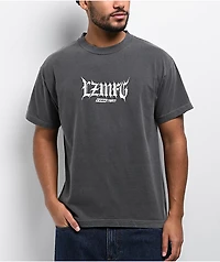 LZMFG Tire Fire Charcoal T-Shirt