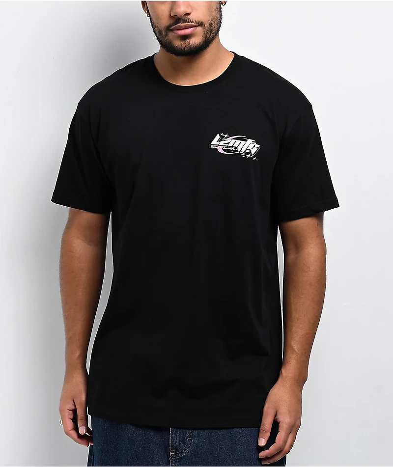 LZMFG Tokyo Nights Black T-Shirt