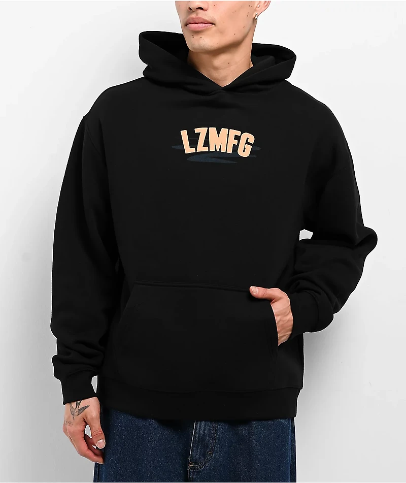 LZMFG Toon Black Hoodie
