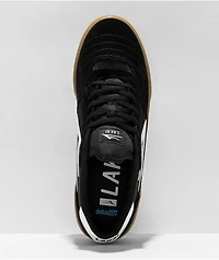 Lakai Cambridge Black, White & Gum Skate Shoes