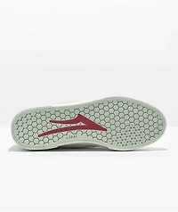 Lakai Cambridge Cream Suede & Canvas Skate Shoes