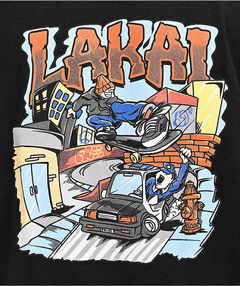 Lakai Felony Black T-Shirt