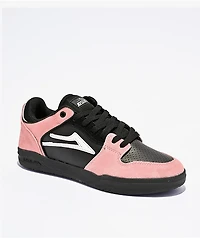 Lakai Joslin Telford Low Black & Pink Skate Shoes
