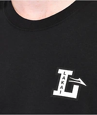 Lakai Letterman Black T-Shirt