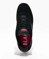 Lakai Ludlow Black & White Skate Shoes