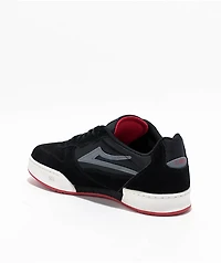 Lakai Ludlow Black & White Skate Shoes