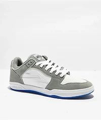 Lakai Telford Low Grey & Blue UV Suede Skate Shoes