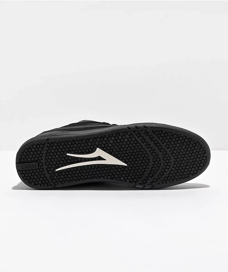 Lakai Terrace Black Skate Shoes