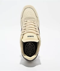 Lakai Terrace Cream Suede Skate Shoes