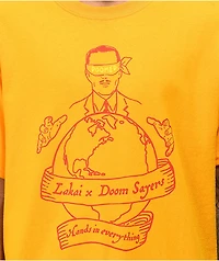 Lakai x Doomsayers Corp World Yellow T-Shirt