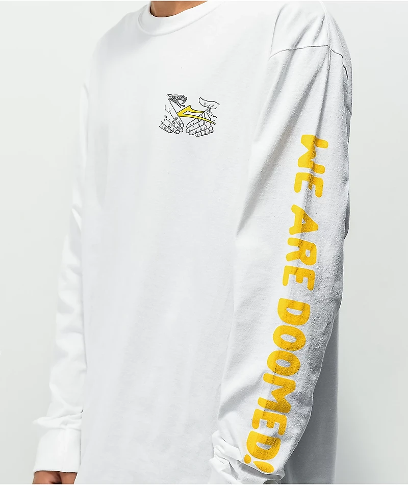 Lakai x Doomsayers Shake Flare White Long Sleeve T-Shirt