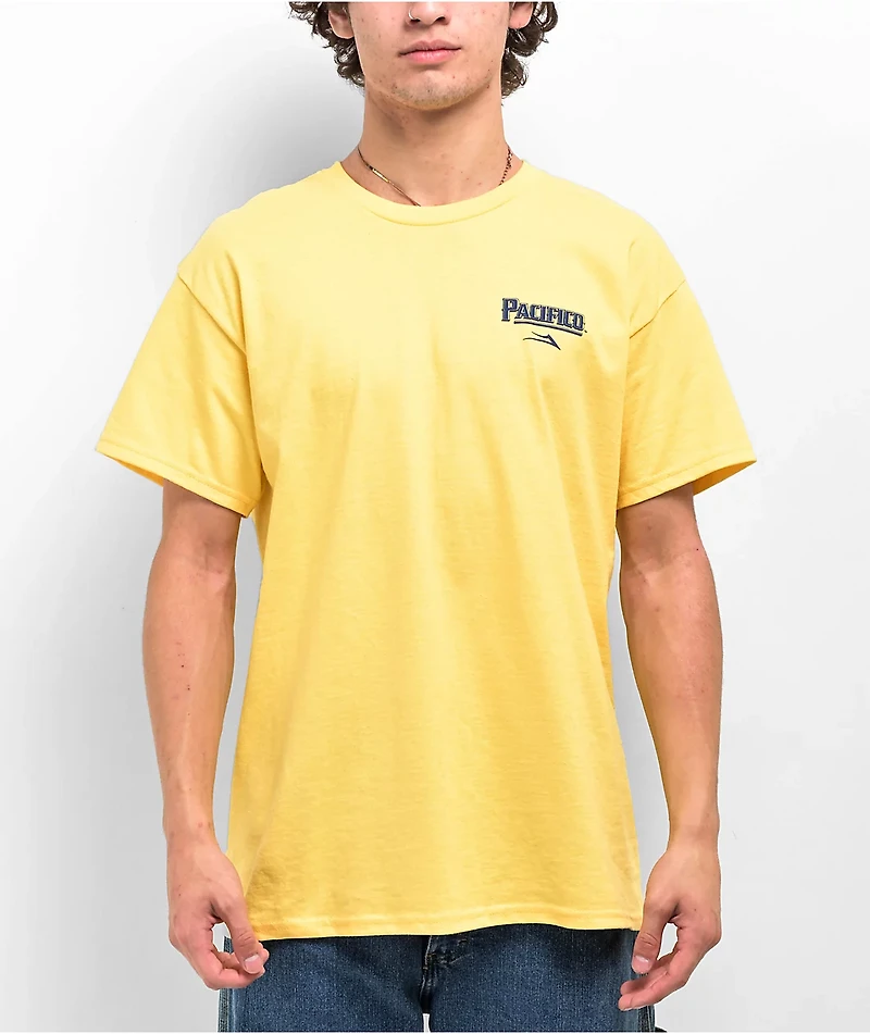 Lakai x Pacifico Cerveza Yellow T-Shirt