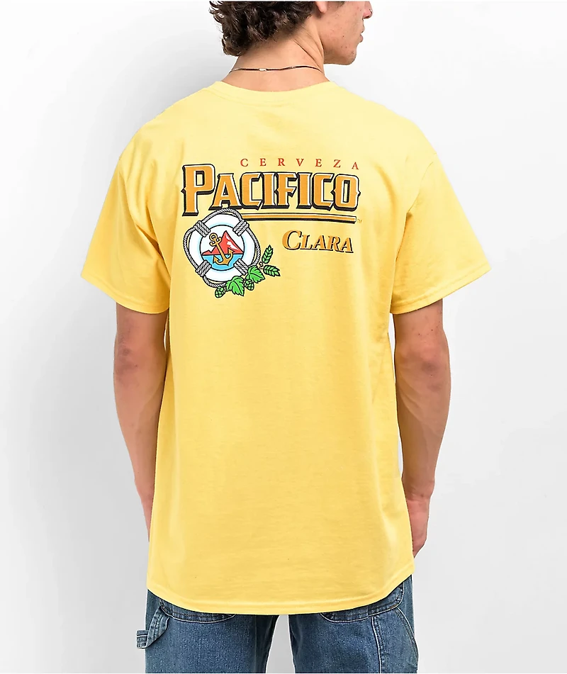 Lakai x Pacifico Cerveza Yellow T-Shirt