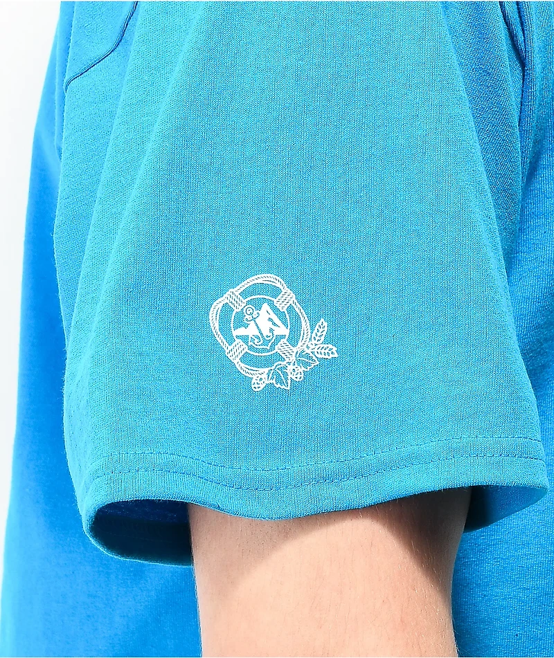 Lakai x Pacifico Push Cyan T-Shirt