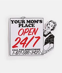 Lamebrain Always Open Sticker