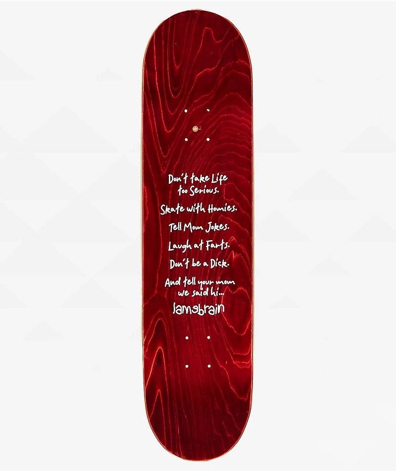 Lamebrain Fire In The Sky 8.25" Skateboard Deck