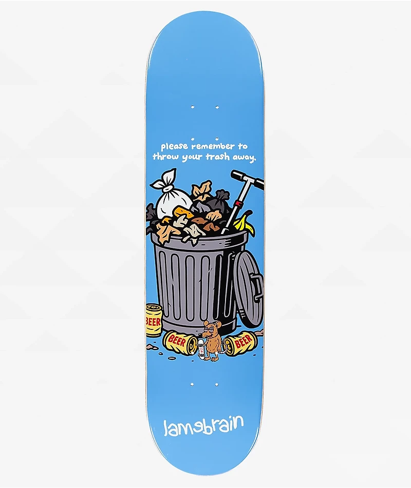 Lamebrain Garbage Day 8.0" Skateboard Deck