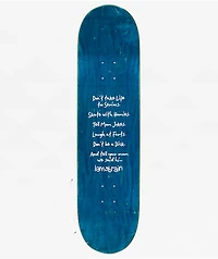 Lamebrain How To 8.5" Skateboard Deck