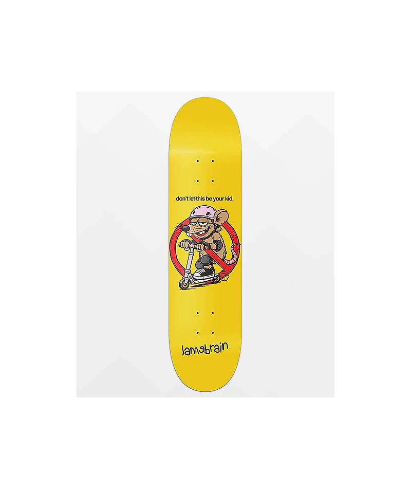 Lamebrain Just Say No 8.0" Skateboard Deck