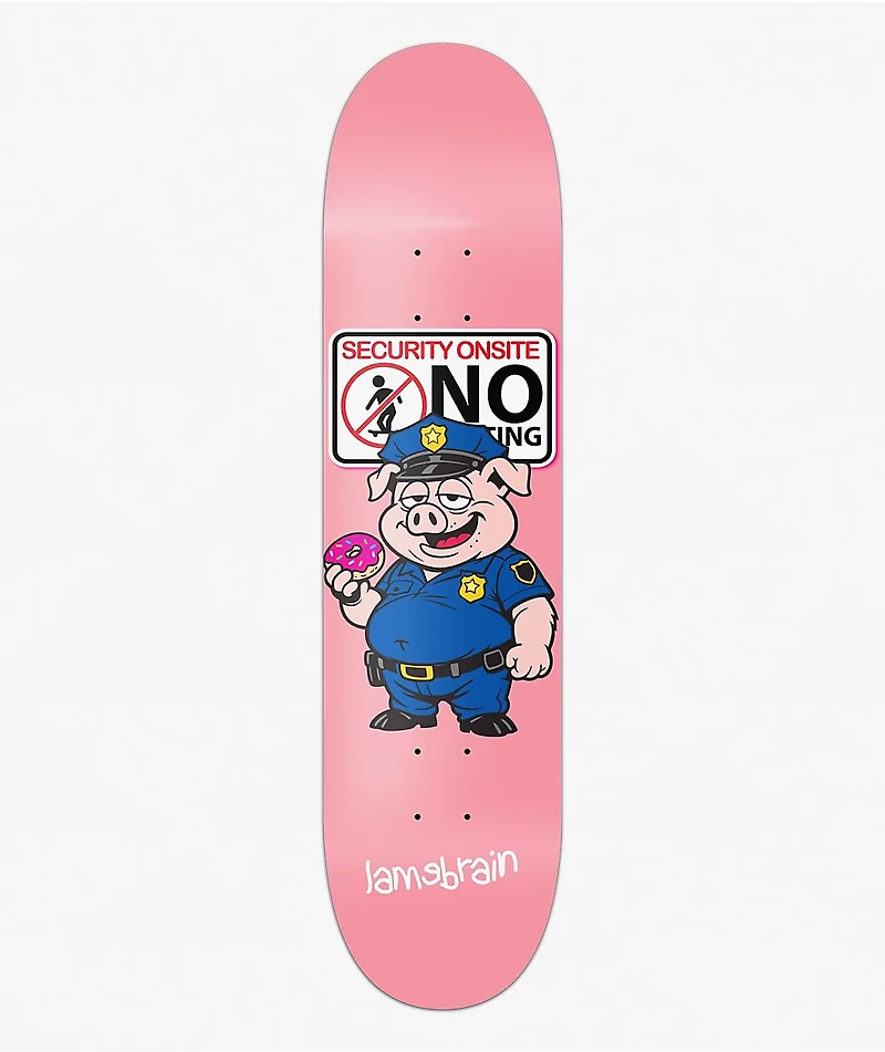 Lamebrain No Skating Here 8.5" Skateboard Deck