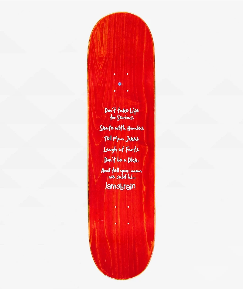 Lamebrain Tastes Like Shit 8.5" Skateboard Deck