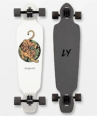 Landyachtz Battle Axe Paper Tiger 38" Drop Through Longboard Complete