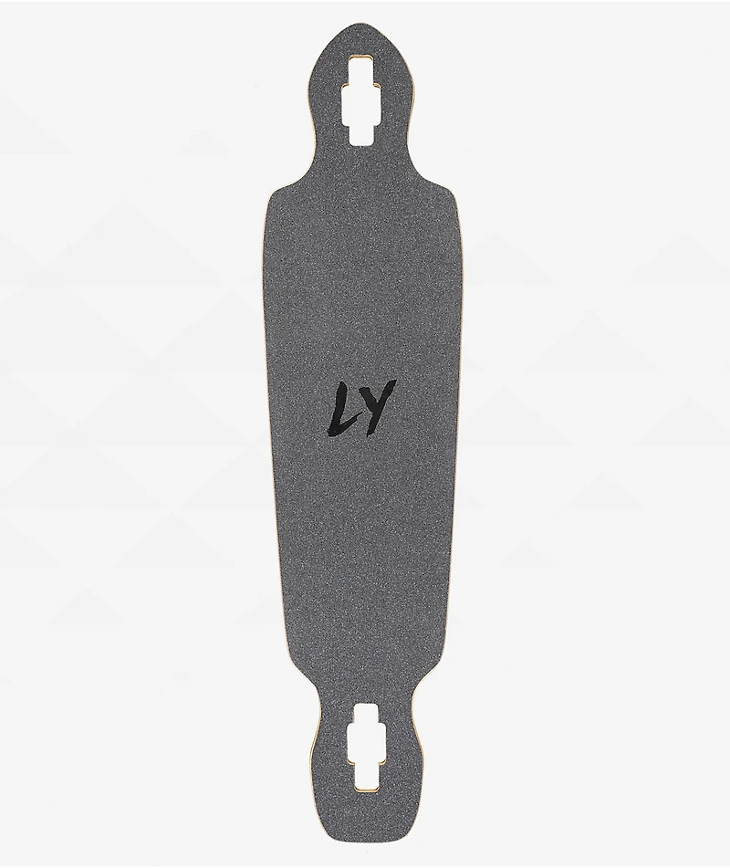 Landyachtz Battle Axe Paper Tiger 38" Drop Through Longboard Deck