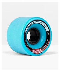 Landyachtz Chubby Hawgs 60mm 78a Blue Cruiser Skateboard Wheels