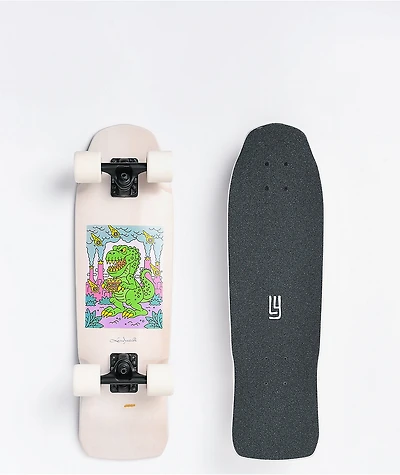 Landyachtz Dinghy Black 28" Cruiser Skateboard Complete