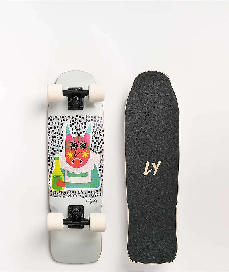 Landyachtz Dinghy Chartreuse 28" Cruiser Complete