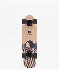 Landyachtz Dinghy Classic Fender Midnight Dip 28.5" Cruiser Skateboard Complete