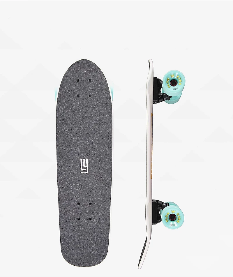 Landyachtz Dinghy Classic Fender Panda 28.5" Cruiser Skateboard Complete
