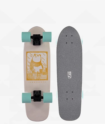 Landyachtz Dinghy Classic Fender Panda 28.5" Cruiser Skateboard Complete