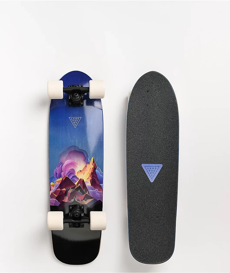 Landyachtz Dinghy Crown Peak 28" Cruiser Skateboard Complete