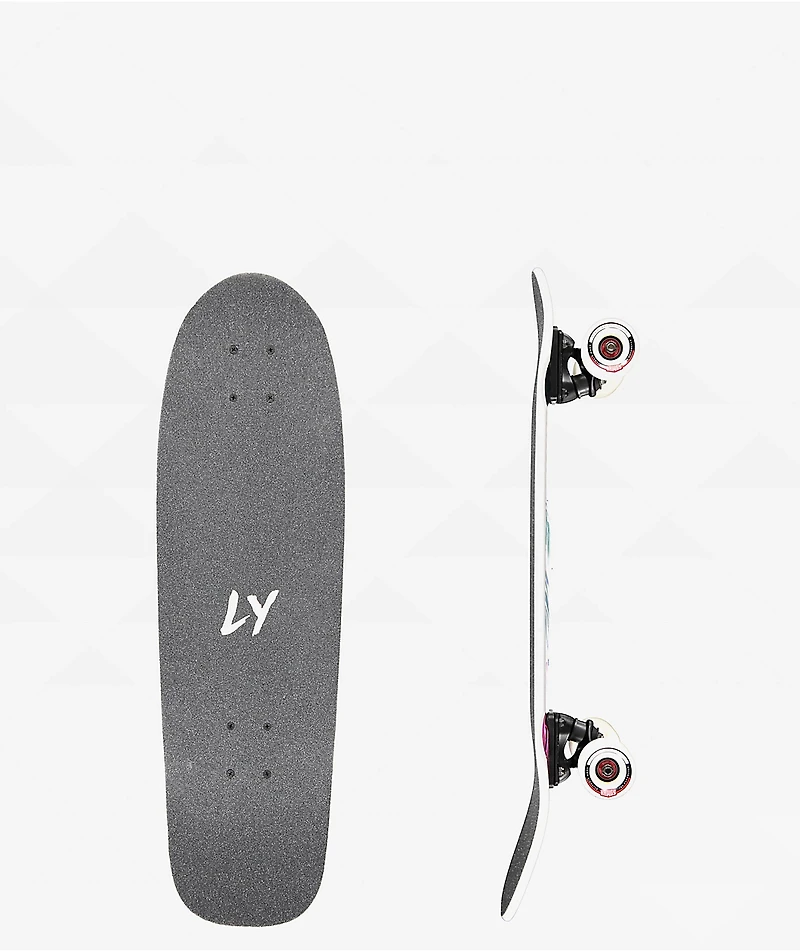 Landyachtz Dinghy Tropical Night 28.5" Cruiser Skateboard Complete