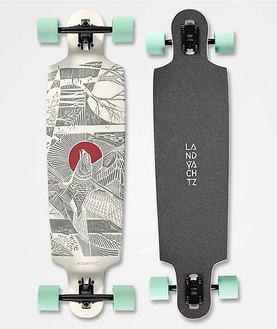Landyachtz Drop Cat Seeker 38" Drop Through Longboard Complete