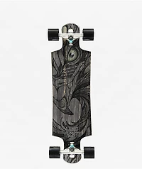 Landyachtz Drop Hammer Black Eagle 35.5" Drop Through Longboard Complete