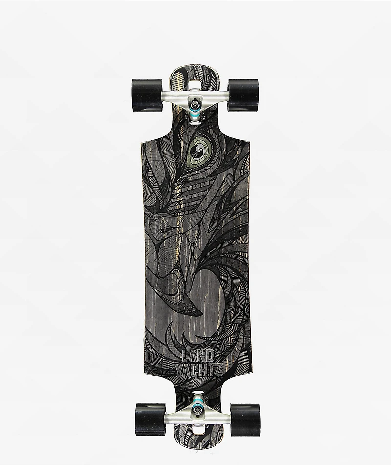 Landyachtz Drop Hammer Black Eagle 35.5" Longboard Complete