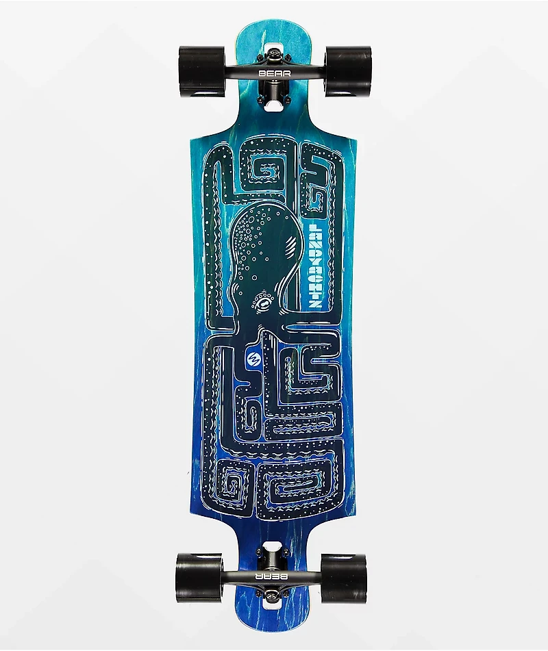 Landyachtz Drop Hammer Octomaze 36.5" Drop Through Longboard Complete