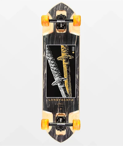 Landyachtz Katana Twin 34" Cruiser Skateboard Complete