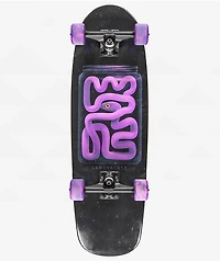 Landyachtz Tugboat Purple Snek 30" Cruiser Skateboard Complete